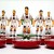 Subbuteo Andrew Table Soccer Aston Villa 1981-82 Champions Cup Winners on Classic Hasbro bases
